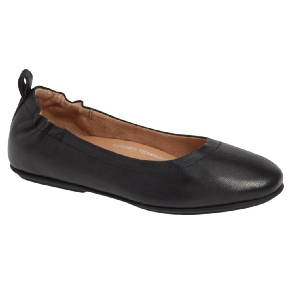 FitFlop Allegro Ballerina Flat in Black, Size 6.5
